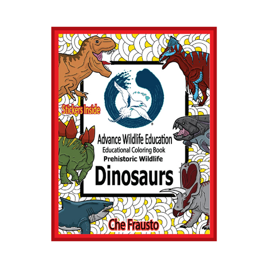 Dinosaur Coloring Book - Prehistoric Wildlife