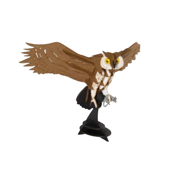 3D Wooden Owl Puzzle