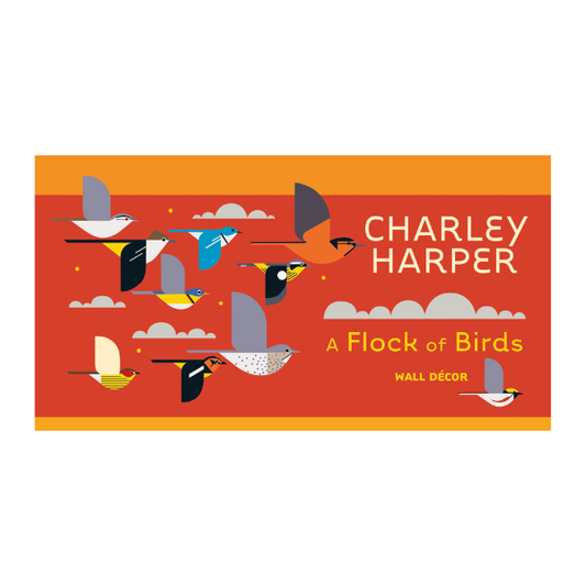 Charley Harper: A Flock of Birds Wall Décor