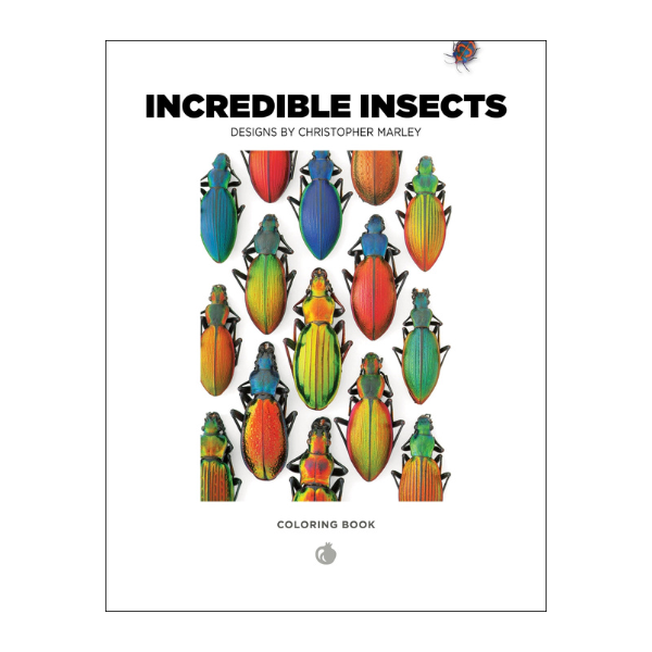 Incredible Insects: Designs by Christopher Marley Coloring Book
