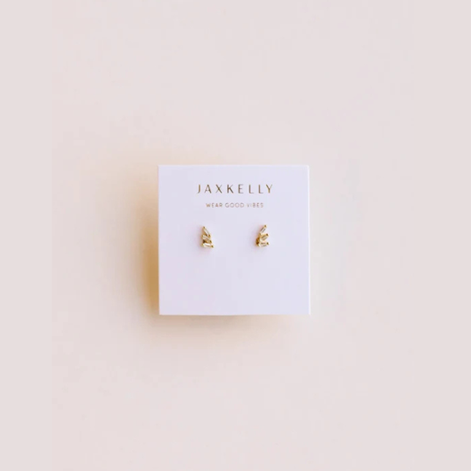 Offset Trio Stack Earrings