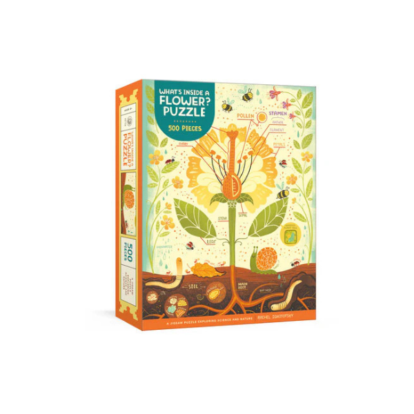 What's Inside a Flower? 500 Piece Puzzle