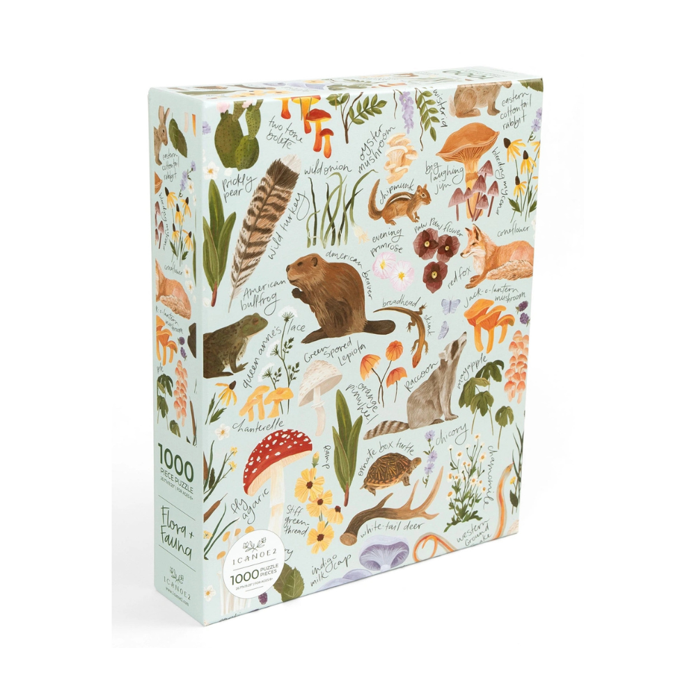 Flora and Fauna 1000 Piece Puzzle