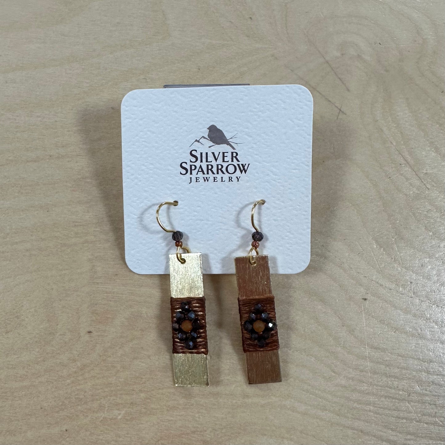 Woven Rectangle Mix Earrings