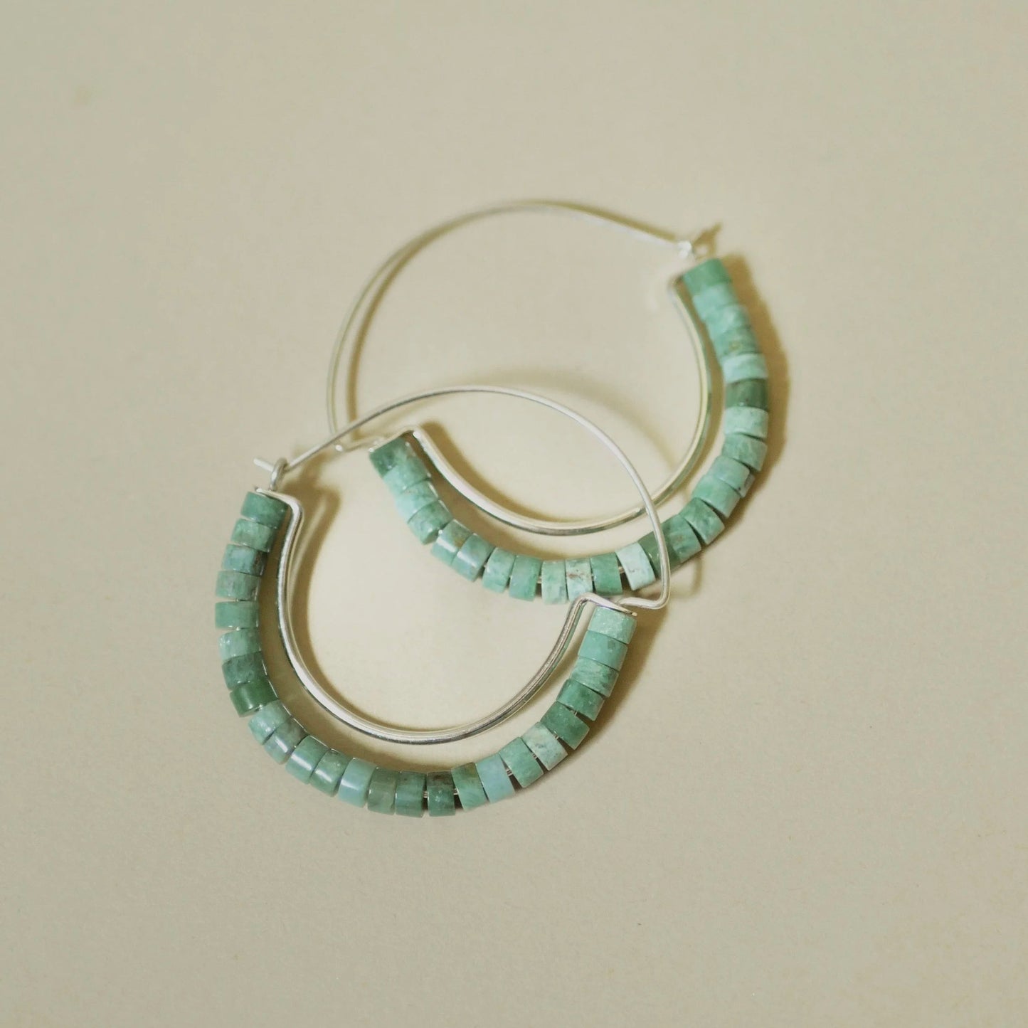 Temple Hoop Earrings