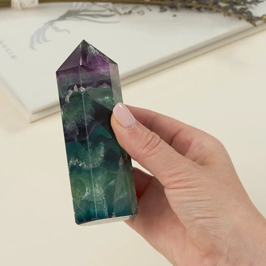 Fluorite Crystal Tower