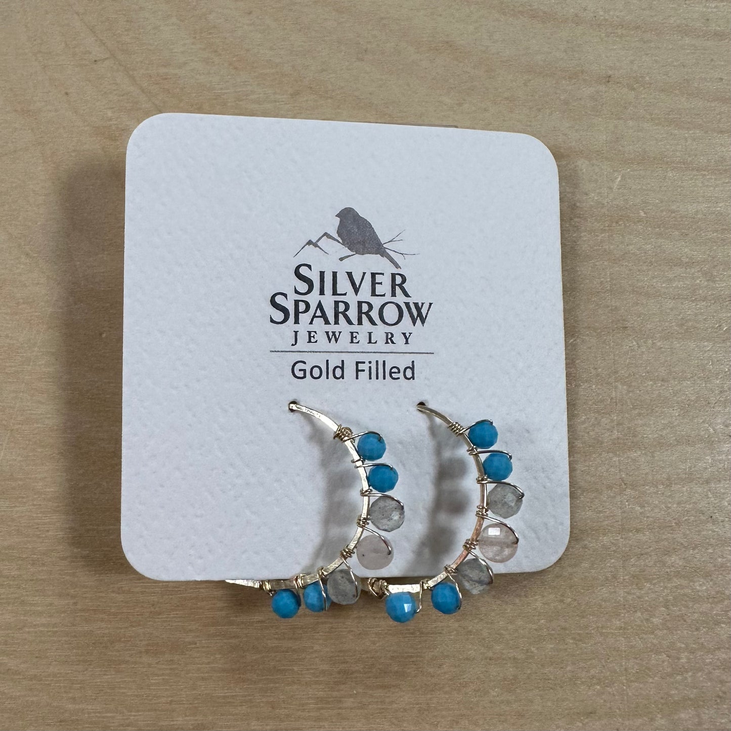 Hammered Hoops Earrings
